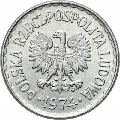 PRL. 1 złoty 1974