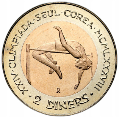 Andora. 2 dinery 1985, XXIV Letnie Igrzyska Olimpijskie, Seul 1988