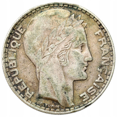 Francja. 20 franków 1933 – SREBRO