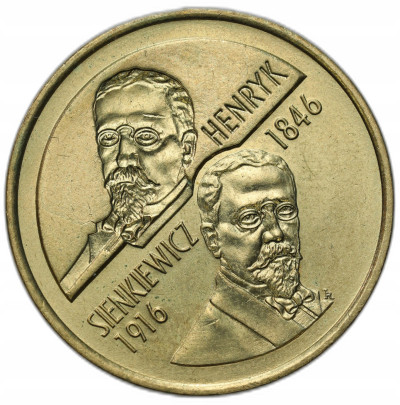 2 złote 1996 Sienkiewicz – RZADSZE