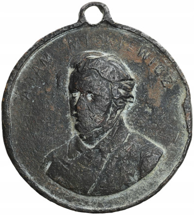 Polska. Medal Adam Mickiewicz 1890