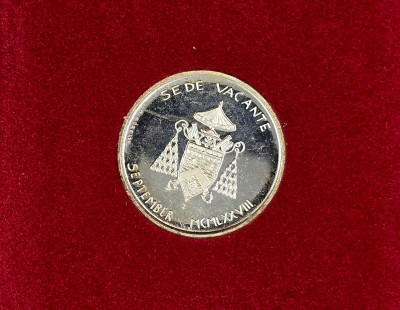 Watykan. 500 lirów 1978 Sede vacante