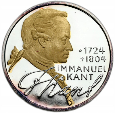 Niemcy. 5 marek 1974, 250. rocznica urodzin Immanuela Kanta – SREBRO
