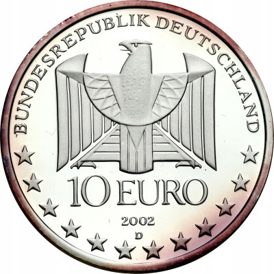 Niemcy. 10 euro 2002, 100-lecie Berlińskiego Metra – SREBRO