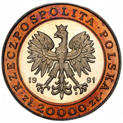 20.000 złotych 1991, 225 lat Mennicy