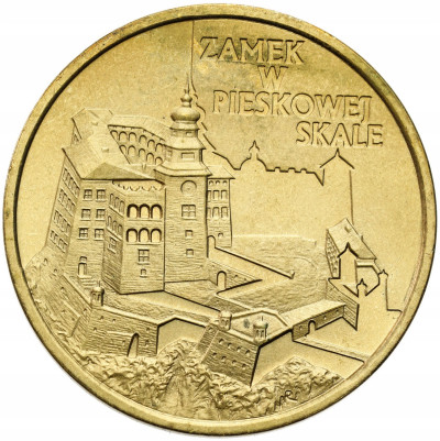 2 złote 1997 Zamek w Pieskowej Skale – RZADKIE