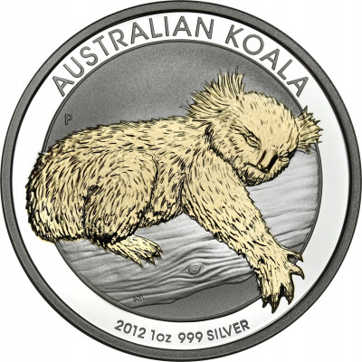 Australia 1 dolar 2012 Koala SREBRO uncja