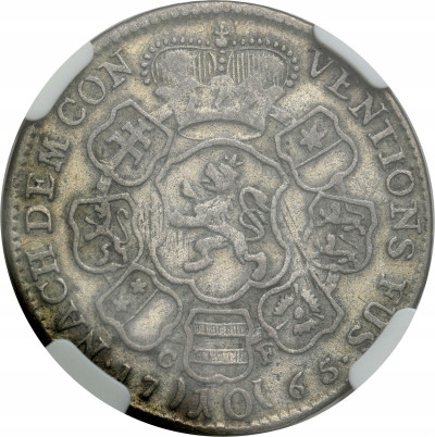 Niemcy. Hesja-Darmstadt. 10 krajcarów 1765 NGC VG