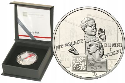 10 złotych 2018 100. rocznica wybuchu Powstania Wielkopolskiego
