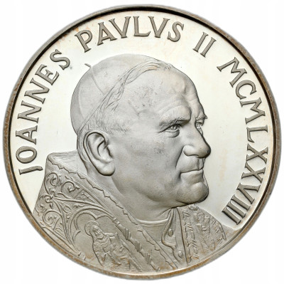 Niemcy. Medal Wizyta Papieża w Niemczech 1980 – SREBRO