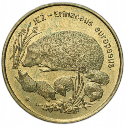 2 złote 1996 Jeż – RZADSZE