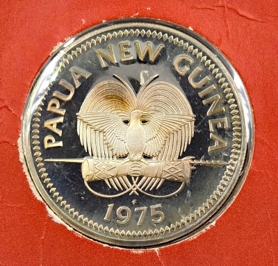 Papua-Nowa Gwinea. 5 kina 1975 – MENNICZE