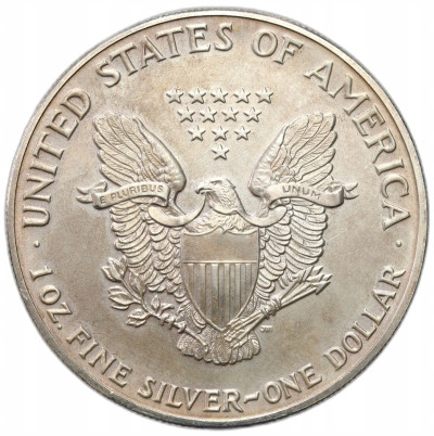 USA. 1 dolar 1991 Liberty – UNCJA SREBRA