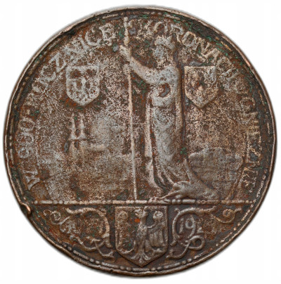 II RP. Medal 1924 Bolesław Chrobry, brąz