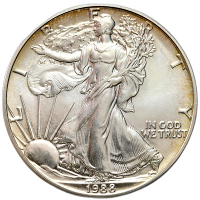 USA. 1 dolar 1988 Liberty – UNCJA SREBRA