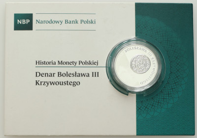 10 złotych 2014 denar Bolesława Krzywoustego – SREBRO