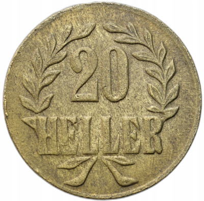 Niemiecka Afryka Wschodnia. 20 halerzy 1916, Tabora