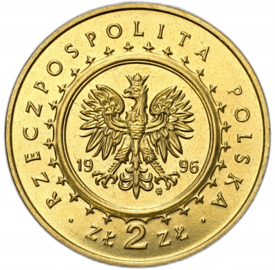2 złote 1996 Zamek w Lidzbarku Warmińskim – RZADSZE
