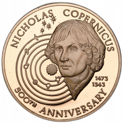 Mikołaj Kopernik, Medal 500-lecie urodzin 1473-1973
