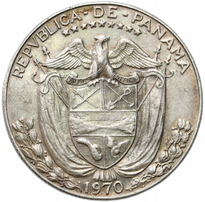 Panama. 1/2 balboa 1970 – SREBRO