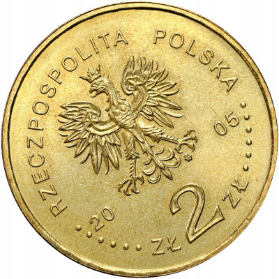 2 złote GN Solidarność 2005 – SKRĘTKA
