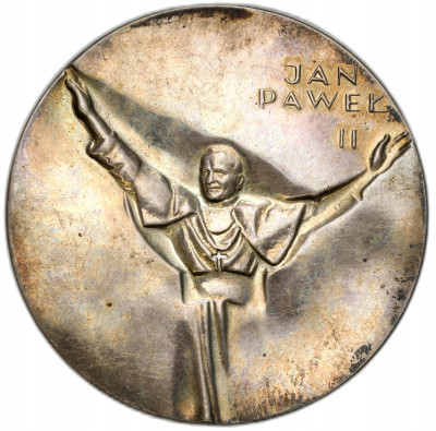 PRL. Medal Jan Paweł II – Regina Poloniae 1982 – SREBRO