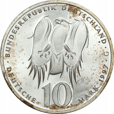 Niemcy. 10 marek 1997 Philipp Melanchthon, G Karlsruhe – SREBRO