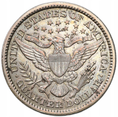 USA. 1/4 dolara 1898 S, San Francisco