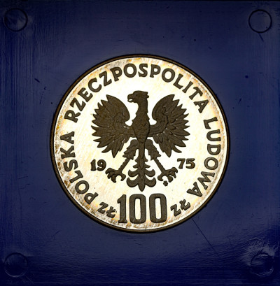 PRL - 100 złotych 1975 Zamek Królewski w Warszawie – SREBRO
