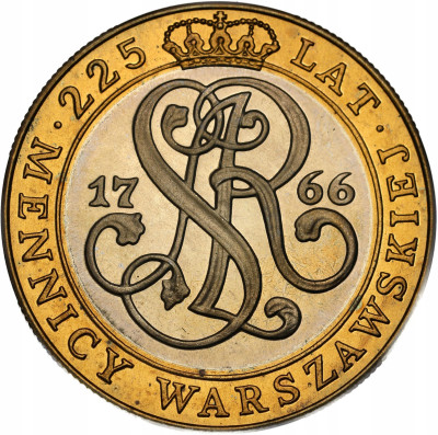 20.000 złotych 1991, 225 lat Mennicy - PIĘKNE