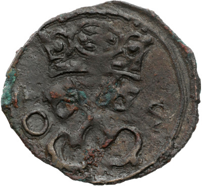 Zygmunt III Waza. Denar 1605, Poznań – ŁADNY