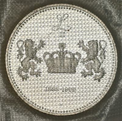 Belgia. Medal Leopold II – SREBRO