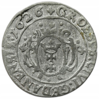 Zygmunt III Waza. Grosz 1626, Gdańsk