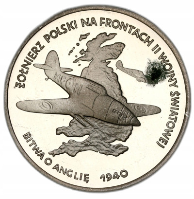 100.000 złotych 1991, Bitwa o Anglię 1940 – SREBRO