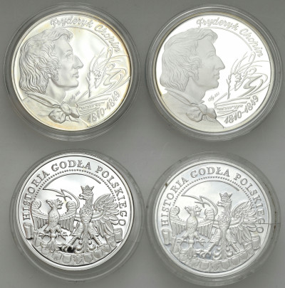 Polska. Medale, SREBRO – 4 szt