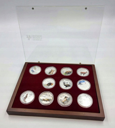 Medale. Symbole Polskiej Przyrody, SREBRO – 11 szt