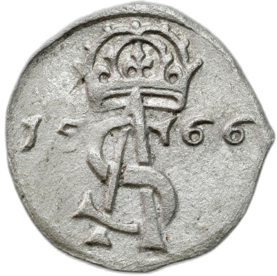 Zygmunt II August. Dwudenar 1566, Wilno – ŁADNY