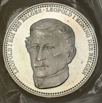 Belgia. Medal Leopold I – SREBRO