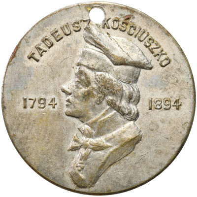 Medalik patriotyczny Tadeusz Kościuszko 1794-1894