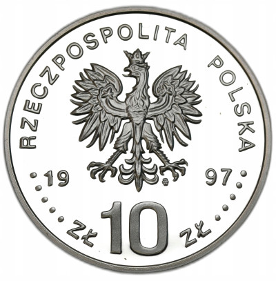 10 złotych 1997 Śmierć św. Wojciecha – SREBRO
