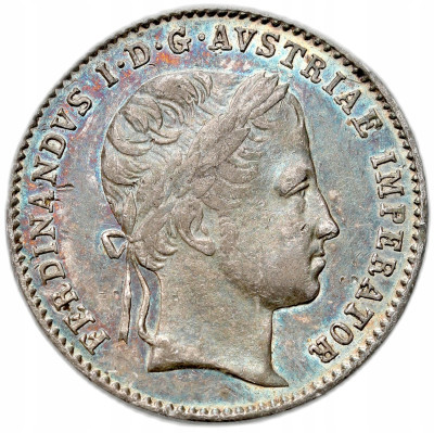 Austria, Ferdynand I (1835–1848), żeton koronacyjny 1836