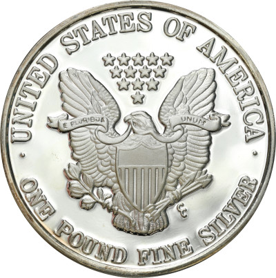 USA. Numizmat – 1 funt srebra .999 - 373 g