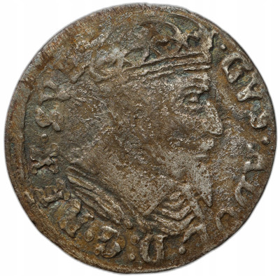 Gustaw II Adolf (1617–1632) - okupacja szwedzka. Grosz 1629, Elbląg