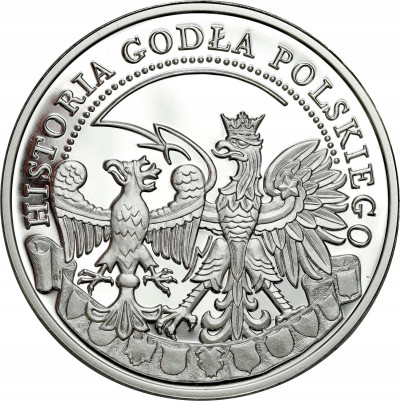 Medal. Historia Godła Polskiego – Orzeł Przemysła II 1925 – SREBRO