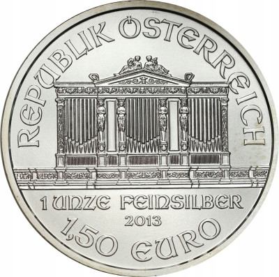 Austria. 1,50 Euro 2013 Filharmonicy SREBRO uncja