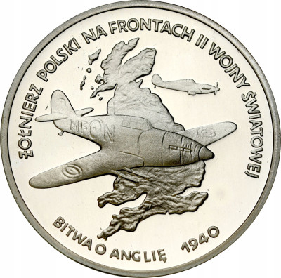 100.000 złotych 1991 Bitwa o Anglię 1940 – SREBRO