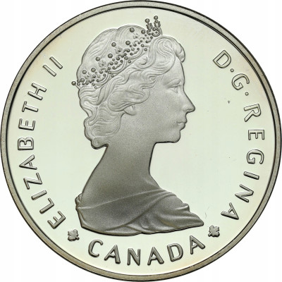 Kanada. 1 dolar 1985 Parki Narodowe – SREBRO