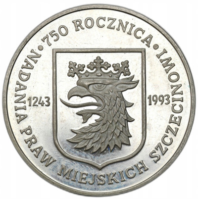 200.000 złotych 1993 Szczecin – SREBRO