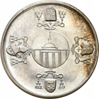 Watykan. Medal 1985 Vixdum Poloniae Unitas – SREBRO