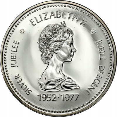 Kanada 1 dolar 1977 koronacja Elżbiety II – SREBRO